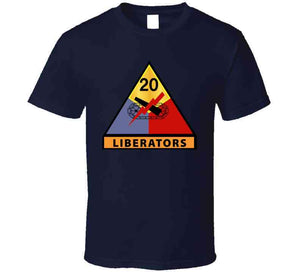 Army - 20th Armored Division, Liberators without Text - T Shirt, Premium and Hoodie