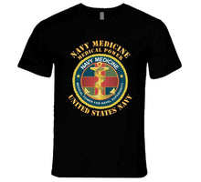 Load image into Gallery viewer, Navy Medicine - Medical Power For Naval Superiority X 300 T Shirt
