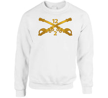 Load image into Gallery viewer, Army - 2nd Battalion - 12th Cavalry Branch Wo Txt Classic T Shirt, Crewneck Sweatshirt, Hoodie, Long Sleeve
