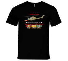 Load image into Gallery viewer, Army - Ah-1 Cobra - Snake Attack - Slicks Are For Kids W Vn Svc T Shirt
