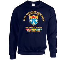 Load image into Gallery viewer, Army - 2nd Bn 12th Inf W Vn Svc Ribbons X 300 Classic T Shirt, Crewneck Sweatshirt, Hoodie, Long Sleeve, Mug
