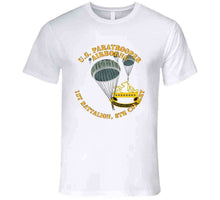 Load image into Gallery viewer, Army - Us Paratrooper - 1st Battalion 8th Cavalry Long Sleeve T Shirt

