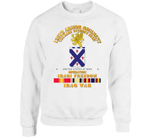 Load image into Gallery viewer, Army - 126th Armor Regiment - W Iraq Svc Ribbons - Oif - T Shirt
