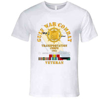 Load image into Gallery viewer, Army - Gulf War Combat Vet  - Transportation Corps X 300 T Shirt
