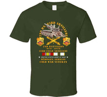 Load image into Gallery viewer, Army - 2nd Bn 83rd Artillery W M110 - Budingen Germany W Cold Svc T Shirt
