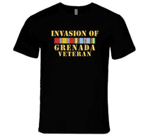 Load image into Gallery viewer, Army - Grenada Invasion Veteran W  Exp Svc T Shirt
