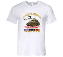 Load image into Gallery viewer, Army - 761st Tank Battalion - Black Panthers - W Tank Wwii  Eu Svc T Shirt
