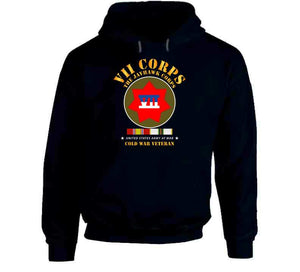 Army -  Vii Corps - The Jayhawk Corps - Ssi W Cold War Svc X 300 T Shirt