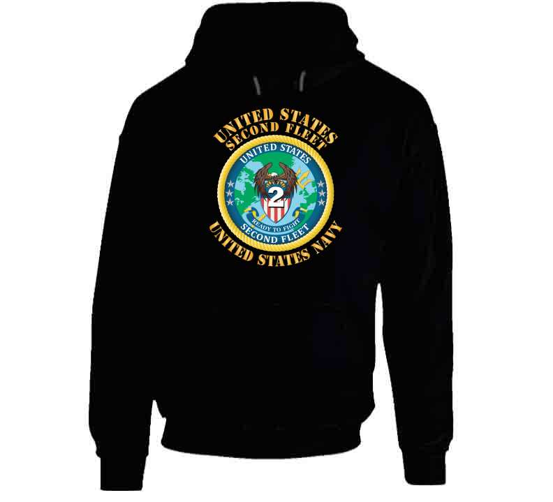 Navy - United States Second Fleet X 300 V1 Hoodie