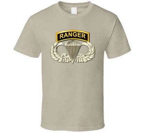 Sof - Airborne Badge - Ranger Tab T Shirt