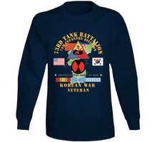 Load image into Gallery viewer, Army - 73rd Tank Battalion, 7th Infantry Div - Vs Nk - China, Korean War W Korea Map Green X 300 Classic T Shirt, Crewneck Sweatshirt, Hoodie, Long Sleeve, Mug

