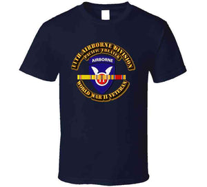 Army - Shoulder Sleeve Insignia, 11th Airborne Division (Pacific Theater) World War II - T Shirt, Hoodie, and Premium