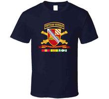 Load image into Gallery viewer, Army - 17th Field Artillery W Br - Ribbon Vn Svc Vet Tab Long Sleeve T Shirt
