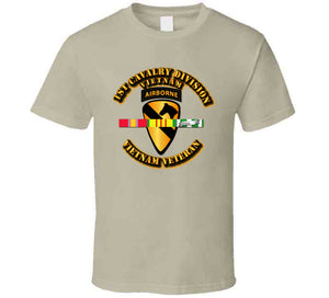 Ist Cavalry Division (Airborne) w SVC Ribbons T Shirt