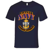 Load image into Gallery viewer, NAVY - CPO - VIetnam - Combat Vet T Shirt
