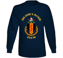 Load image into Gallery viewer, Navy - Uss John S. Mccain (ddg-56) Wo Bakgrd T Shirt
