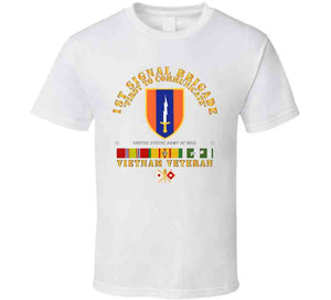 Army - 1st Signal Bde Ssi W Vn Svc T Shirt