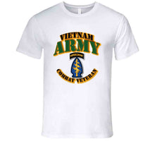 Load image into Gallery viewer, ARMY -  SF - SSI - Vietnam - Combat Vet T Shirt
