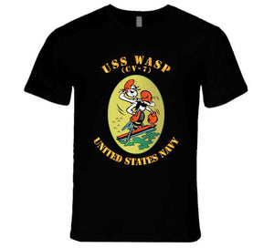 Navy - USS Wasp, (CV-7) - T Shirt, Premium and Hoodie