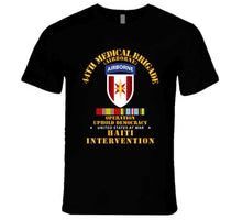 Load image into Gallery viewer, Uphold Demo - 44th Medical Bde W Svc Ribbons T Shirt
