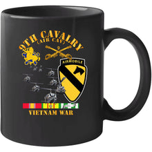 Load image into Gallery viewer, Army - 9th Cavalry (Air Cav) - 1st  Cav Division w SVC T Shirt
