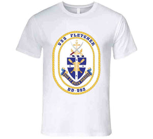 Navy - Uss Fletcher (dd 992) Wo Txt X 300 T Shirt