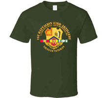 Load image into Gallery viewer, Army - 1st Bn 83rd Artillery - Vietnam Veteran W Svc T Shirt
