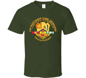 Army - 1st Bn 83rd Artillery - Vietnam Veteran W Svc T Shirt