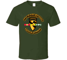 Load image into Gallery viewer, Ist Cavalry Division (Airborne) w SVC Ribbons T Shirt
