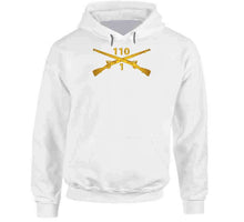 Load image into Gallery viewer, Army -  1st Battalion, 110th Infantry Regiment - Inf Branch Wo Txt X 300 Hoodie
