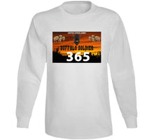 Load image into Gallery viewer, Us Army - Buffalo Soldier - 365 W Buffalo Head Center X 300 T Shirt
