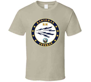 Navy - Radioman - Rm - Veteran W Usn T Shirt