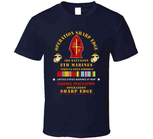 Usmc - Operation Sharp Edge - 3rd Bn, 8th Marines - W  Ndsm - Exp - No Vet X 300 T Shirt