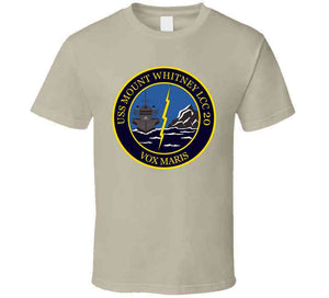 Navy - Uss Mount Whitney (lcc20) - Vox Maris Wo Txt X 300 Long Sleeve T Shirt