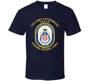 Navy - Uss Fort Lauderdale (lpd-28) X 300 T Shirt