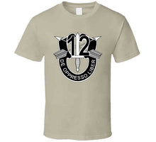 Load image into Gallery viewer, SOF - 12th SF - SF DUI - No Txt T Shirt
