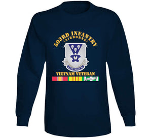 Army - 503rd Infantry - Vietnam Veteran X 300 Long Sleeve