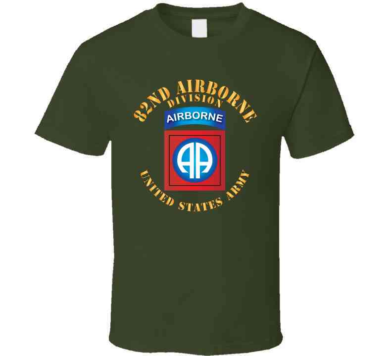 Army - 82nd Airborne Division - Ssi - Ver 3 Classic T Shirt, Crewneck Sweatshirt, Hoodie, Long Sleeve, Mug