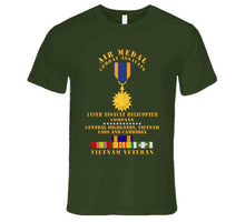 Load image into Gallery viewer, Army - Air Medal - Combat Assaults - 119th Ahc - Central Highlands Vn Laos Cambod W Vn Svc W Air Medal X 300 T Shirt
