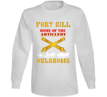 Load image into Gallery viewer, Army - Fort Sill, Home Of Artillery W Cassion - Gold X 300 T Shirt
