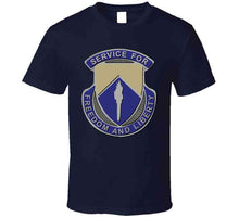 Load image into Gallery viewer, DUI - 277th Aviation Support Battalion w SVC Ribbon T Shirt
