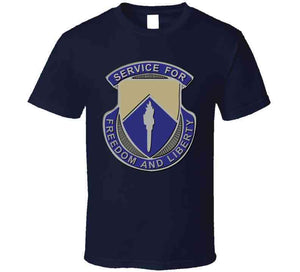 DUI - 277th Aviation Support Battalion w SVC Ribbon T Shirt