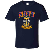 Load image into Gallery viewer, NAVY - MCPO - Retired T Shirt
