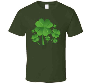 St. Patrick's Day - Four Leaf Clovers Crewneck Sweatshirt