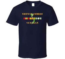 Load image into Gallery viewer, Army - Vietnam Combat Veteran W Vn Svc T Shirt
