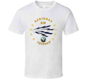Navy - Radioman - Rm - Veteran Wo Bkgnd W Usn T Shirt
