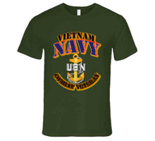 Load image into Gallery viewer, NAVY - CPO - VIetnam - Combat Vet T Shirt
