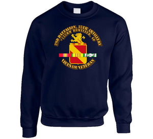 2nd Battalion, 35th Artillery w SVC Ribbon T Shirt