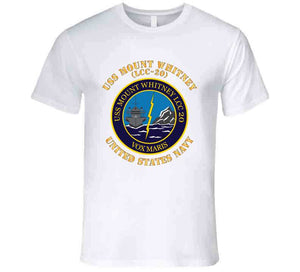 Navy - Uss Mount Whitney (lcc-20) X 300 T Shirt