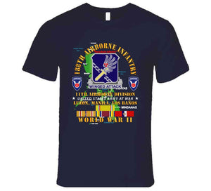 Army - 188th Airborne Infantry - The Philippines - Wwii W Pac Svc X 300 T Shirt